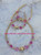 14k Gold 2pc ANY COLOR SHARK TOOTH set #2