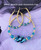 14k gold 2PC DECEMBER nugget twist set #1