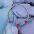 14k gold MIX crystal bracelet #1