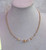 14k Gold clear BALL Necklace #5