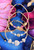 14k gold 3pc designer stack set bracelets #1