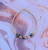 14k gold GREEN Chinese bracelet
