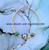 14k gold GREEN Chinese bracelet