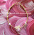 14k gold CLEAR BUTTERFLY bracelet #1