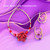 14k gold 3pc MIX Earring & Bracelet set #1