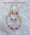 14k gold 2pc FUCHSIA ball set #60