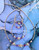 14k Gold 3PC ANY COLOR ball & crystal set #1