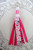 Nurse pink tassel large keychain #1