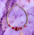 14k Gold July round  bracelet #1