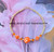 14k Gold Orange Dice bracelet #5