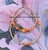 14k gold 2PC Orange Dice BRACELET & ANKLET SET#1