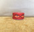 5 yards Chief red 7/8 sports Ribbon #1