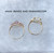 14k gold ANY COLOR crystal ring #3b