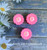 BREAST CANCER silicone beads #13