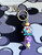 Lab butterflies silicone Keychain #1