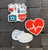 3pc MEDICAL FIELD planar resin set #3