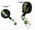 LAB NEEDLES planar badge reel #1
