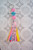 Nursing work of heart nurse tassel keychain