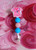 Scrub beaded badge reel #5