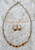 14k gold 2pc November oval set #1