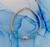 14k gold March stardust & tube bracelet #1