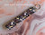 Long Black medical fob keychain #1