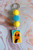 YELLOW HAIR GIRL Keychain #1