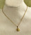 GOLD lion head necklace #1