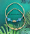 14k Gold 2PC stack SET bracelet #4