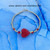 Copy of 14k gold XL July Pave heart bracelet