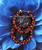 Breast Cancer Large  wrap bamboo earrings #1
