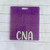 CNA purple Acrylic badge reel #2