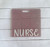 Nurse pink glitter Acrylic badge