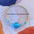 14k gold March round bracelet #1