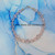 14k gold pink rondelle bracelet #5