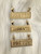 14k gold filled Block nameplate