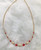 14k gold ANY COLOR designer torpedo necklace