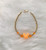 14k gold mickey mouse orange bracelet