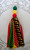 Bob Marley Large  tassel Keychain