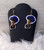 Blue Hair planar earrings #10