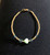 14k gold filled blue heart bracelet kids