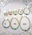 14k gold ANY SIZE hello kitty peach earrings