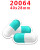 Pill blue planar resin