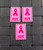 Breast cancer hope planar resin pink