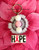 Breast Cancer Hope Ball Keychain
