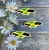 Jamaica flag resin planar
