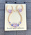 14k gold filled purple 2pc mickey set