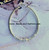 Sterling Silver clear nugget bracelet
