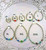 14k gold ANY COLOR round hoop earrings.