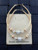 14k gold Bangle Pave heart earrings #3